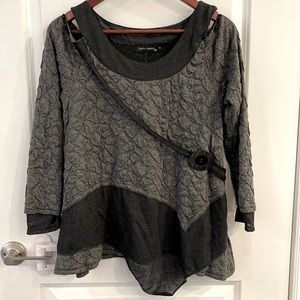 🥭 Caty Lesca asymmetrical top - Size 2